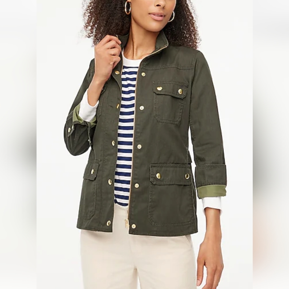 J. Crew Twill Field Jacket